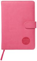 Office Style 2018 Personal Organizer Diary Planner Notebook Calendar With Magnetic Latch, 5.75" x 8.25"- Pink