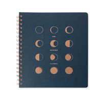 Fringe Non-Dated Monthly Planner, 152 Pages, 8 x 9.5 Inches, TN Moon Phases (879002)