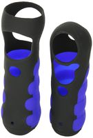 Protective Grips for PlayStation Move Controllers - Black and Blue