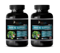 Immune System Booster for Women - Immune Support Advanced Complex 1550MG - Green Tea Extract Extra Strength - 2 Bottles 120 Capsules