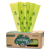 Pogi's Poop Bags - 500 Dog Poop Bags for Yards - Scented, Leak-Proof, Earth-Friendly Poop Bags for Dogs (Single Large Roll)