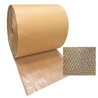 Kraft-Backed Bubble Roll - 250' X 24" Wide