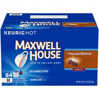 MAXWELL HOUSE House Blend COFFEE, K Cup Pods, 84Count