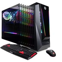 CYBERPOWERPC Gamer Master Gaming PC, AMD Ryzen 5 3600 3.6GHz, NVIDIA GeForce GTX 1660 Ti 6GB, 16GB DDR4, 512GB PCI-E NVMe SSD, 1TB HDD, WiFi Ready & Win 10 Home (GMA8800CPGV2, Black)
