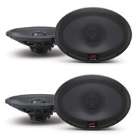 Alpine R-Series 6 x 9 Inch 600 Watt Component 2-Way Car Speakers, 2 Pair | R-S69