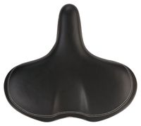 Schwinn Comfort Bike Saddle, Super Wide Saddle, Foam, Black