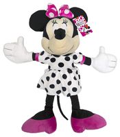 Jay Franco Disney Dots are The New Black Plush Pillow Buddy, (Official Product), C. Minnie Mouse