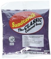 Sandtastik COL1LBPUR Sand Purple Bag 1LB, Multicolor