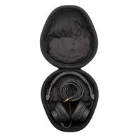 Audio-Technica ATH-M60X On-Ear Professional Monitor Headphones with Knox Gear Hard Shell Headphone Case Bundle (2 Items)