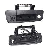 Weivision Tailgaters Replacement Black Tailgate Backup Reverse Handle Camera for Dodge Ram 1500 2009-2017 for Universal RCA Monitors