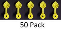JSP Manufacturing Pick a Pack Yellow Fuel Gas Can Vent Cap Chilton Briggs Rotopax Gott Anchor Multipack Pricing (50)