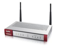 Zyxel [USG40W] ZyWALL (USG) UTM Firewall, Blocks Ransomware, Gigabit Ports, for Small Offices, Includes 1-Year UTM Services Bundled, Integrated Wireless, Limited