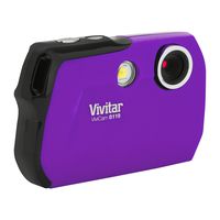 Vivitar V7122-Red 8.1 MP Digital Camera with 1.8-Inch LCD Screen and Anti-Shake (Purple)