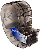 Brady X-82-499 IDXPERT And LABXPERT 0.375" Height, 0.375" Width, B-499 Nylon Cloth, Black On White Color Label (300 Per Cartridge)