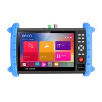 GXA 700SACT CCTV Tester for HD IP/AHD/CVI/TVI/Analog Cameras, 1080P, PTZ Control,PoE 48V/24W DC12V/2A Power Out,Network Cable Tester,Audio-in+Out,HDMI Input,WiFi TDR,DC5V for Phone/Camera