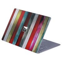 MasiBloom 1 PCS Anti-Scratch Vinyl Decal Sticker Laptop Cover Skin for 13" 13.5 inch Microsoft Surface Laptop 3 & 2 & 1 (2019/18/17 Released), Not Compatible with Surface Book (Lines Multicolor)