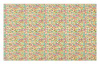 GugeABCmat Door Mats,Kids Walking Bus Stop Illustration Classroom Students Elementary Path,Carpet Kids Room Pad Floor Mat 30" W X 18" L,Multicolor