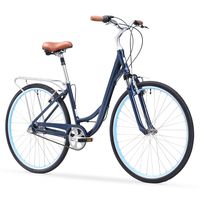 sixthreezero Body Ease Women's 3-Speed Comfort Bike, 26" Wheels/ 17" Frame, Navy Blue, 17"/One Size