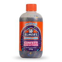 Elmer's Confetti Slime Activator | Magical Liquid Glue Slime Activator, 8.75 FL. oz. Bottle - Great for Making Confetti Slime