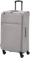 AmazonBasics Belltown Softside Rolling Spinner Suitcase Luggage - 31 Inch, Heather Grey