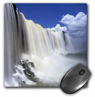 3dRose LLC 8 x 8 x 0.25 Brazil Igwacu Waterfalls into The Igwacu River Jerry Ginsberg Mouse Pad (mp_85709_1)