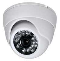 2 Megapixel 1080P Dome IR HD-CVI HD-TVI AHD CVBS 700TVL (4 options in 1) Camera 24IR 3.6mm lens Vandalproof Small Indoor Outdoor Aluminum Housing Security Camera for White Color