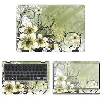 decalrus - Protective Decal Floral Skin Sticker for Asus VivoBook Flip 14 TP410UA (14" Screen) case Cover wrap ASvivobk14_tp410-198