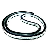 YIYATOO 30 Inch (75cm) Flexible Curve Ruler Flex Design Rule, Ideal for use: Engineering Drawing, Design Graphics, Garment Design, All Kinds of Painting