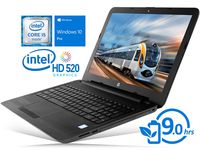 HP 250 G5 Notebook, 15.6" SVA Anti-Glare HD, Intel Dual-Core i5-6200U Upto 2.8GHz, 16GB DDR4, 1TB SSD, DVD-RW, VGA, HDMI, Card Reader, Wi-Fi, Bluetooth, Windows 10 Pro