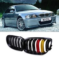 Gloss Black Front Kidney Grille Grill Fit BMW 09-11 E90 E91 328i 335i 335d 323i