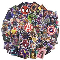 Avengers Superheros Laptop Stickers 95pcs Pack, Cool Computer Vinyl Sticker Waterproof Water Bottles Skateboard Luggage Decal Graffiti Patches Deca for Teen and Kids
