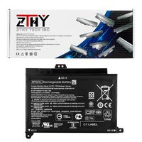 ZTHY BP02XL 849909-850 Battery for HP Pavilion Notebook PC 15 15-AU000 15-AU010WM 15-AU018WM 15-AU020WM 15-AU062NR 15-AU123CL 15z-AW000 AW068NR AW053NR AW002LA TPN-Q172 849569-421 849569-542 7.7V 41Wh