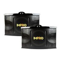 IMPro VS-1400 12" 3-Way 1400w Vocal Speaker (Pair)