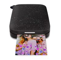 HP Sprocket Portable Photo Printer (2nd Edition) - Instantly Print 2x3 Sticky-Backed Photos from Your Phone - [Noir] [1AS86A]