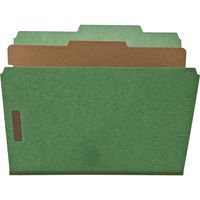 Nature Saver Classification Folders, Green (NATSP17203)