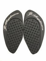 3D Black Dots Gas Fuel Tank Traction Pad Anti Side Slip Protector For Suzuki Hayabusa GSXR1300 08-15