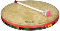 Remo Drum, KIDS PERCUSSION, Hand Drum, 12" Diameter, 1.25" Depth, Fabric Rain Forest
