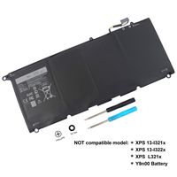 Shareway JD25G Laptop Battery for Dell XPS 13-9343 13-9350 13D-9343 RWT1R 0RWT1R 0DRRP 0N7T6 DIN02 P54G 7.4V - 12 Months Warranty!