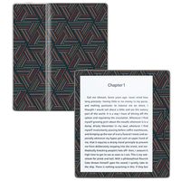 MightySkins Skin Compatible with Amazon Kindle Oasis 7" (9th Gen) - Triangle Stripes | Protective, Durable, and Unique Vinyl Decal wrap Cover | Easy to Apply, Remove | Made in The USA