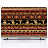 Meffort Inc 15 15.6 Inch Laptop Notebook Skin Sticker Cover Art Decal (Included 2 Wrist pad) - Bear