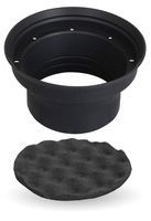 NVX XBAF65 Silicone Rubber Speaker Baffle Kit for 6.5" Speakers (Pair)