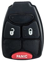 KeylessOption Keyless Entry Remote Key Fob Rubber Button Pad Cover Shell Repair Fix For OHT692713AA, OHT692427AA