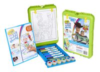Crayola Color Wonder Travel Easel Toy Story 4 Pages with Bonus Pages, Markers and Color Wonder Paint Coloring Travel Books and Easel 61 Piece MEGA Set