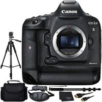 Canon EOS-1D X Mark II DSLR Camera Bundle with Manufacturer Accessories (11 Items)