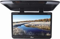 Tview 25" TFT Flipdown Monitor Built in IR Remote Light Black