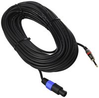 EMB Cable - STQ-16G100FT - Speakon to 1/4 Inch - Real 16GA Patch Cable - 100 Feet