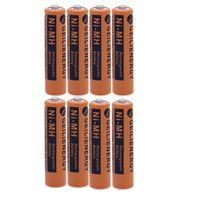 GEILIENERGY NIMH AAA 700mAh Rechargeable Battery for Panasonic HHR-75AAA/B-6 Cordless Phone and Other Home Devices(Pack of 8)