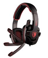 Sades G-power Wired Gaming Headset with 5.1 Stereo Sound and Integrated Noise Cancelling Mic