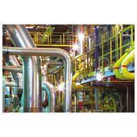 Fun Express - Realistic Factory Vbs Lab Backdrop Banne - Party Decor - Wall Decor - Preprinted Backdrops - 3 Pieces