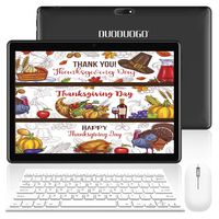 10.1" 5G WiFi Tablets, Quad-Core Processor, 800x1280 Touch Screen Full HD Display,1.3GHz,32GB, Bluetooth GPS OTG Netflix YouTube Call Function 6500mAh Battery10 inch Android Tablet (2GB+32GB, Black)